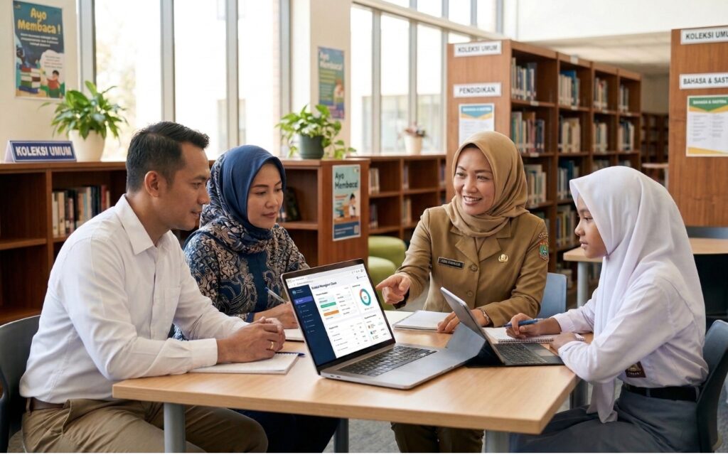 kolaborasi sekolah orang tua teknologi