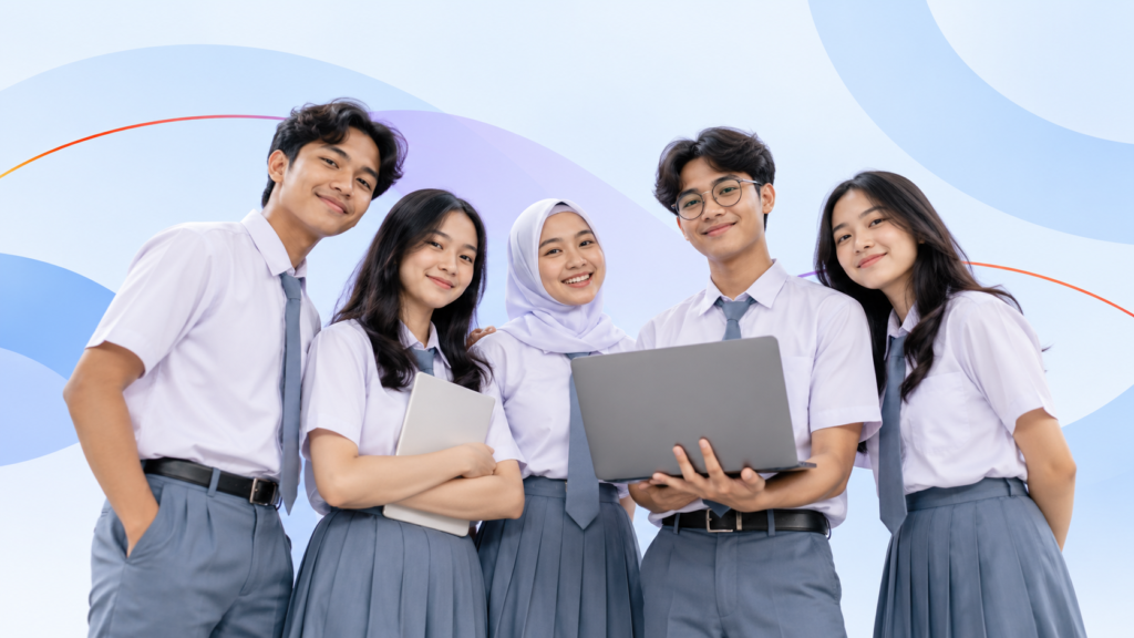 Smiling Student Tech Team